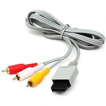 Fibre Audio/Video RCA Composite Moniteur Nintendo Wii U