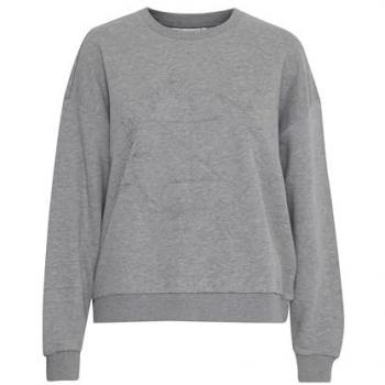 Pulz Jeans Sweatshirt mit Rundhalsausschnitt