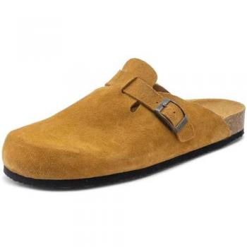 Ballerines bio en daim Marron Monde Nature