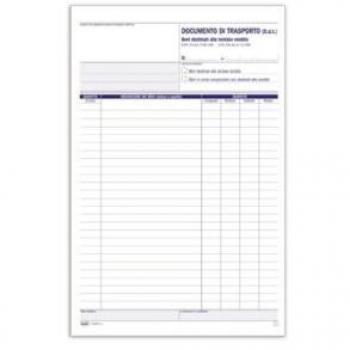 Blocco ricevute di pagamento attività sportive 11,5x16,5 cm duplice copia