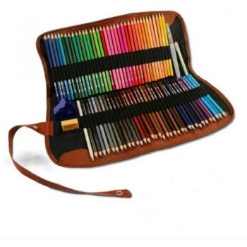 Caja organizadora de lápices de colores para bocetos con 24/36/48/72 ranuras