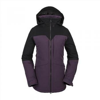 Volcom Damenjacke Shelter 3D Stretch in Dunkelrot Größe S