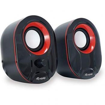 Equip 245332 Altoparlante Nero, Rosso Cablato 3 W