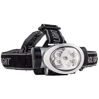 8 LED Hoofdlamp met verstelbare band