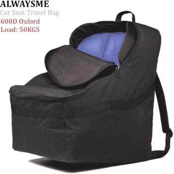 ALWAYSME 600D Oxford Auto Sitz Reisetasche, 51X5 1X 30,5 X89CM, Tragfähigkeit 50kg, Schwarz