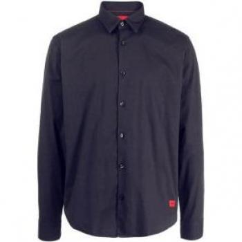 Camicia Hugo Ermo XL blu cobalto a maniche lunghe