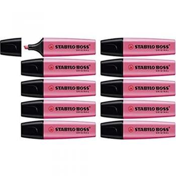 Stabilo Boss Original Highlighter Pink (Pack of 10) 70/56/10