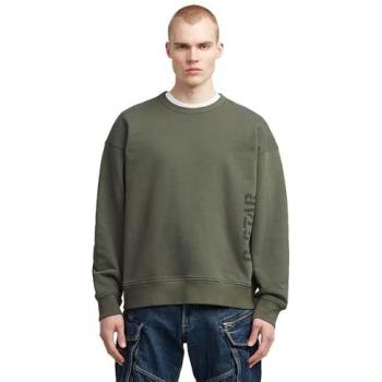 Sudadera G‑Star Spray 89 Gris (XL) – Hombre, Algodón Orgánico y Casual
