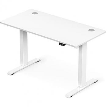 Escritorio Motorizado Regulable 73-114 cm Blanco