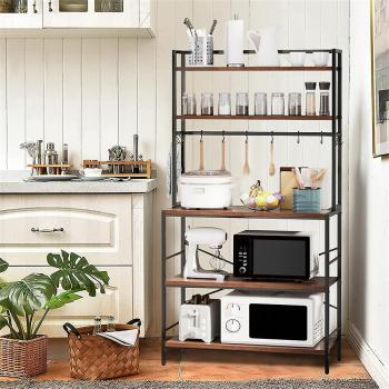 Étagère Multifonctionnelle de Cuisine 5 Niveaux