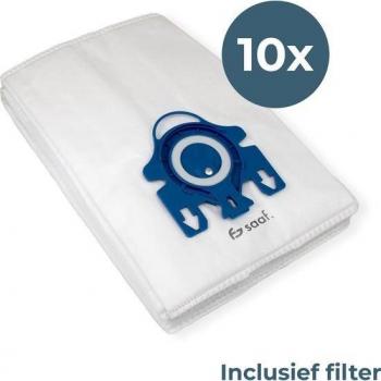 Complete C2/C3 & Classic C1 Staubsaugerbeutel 10er Pack – Für Miele GN geeignet – Mit Filter – Weiß