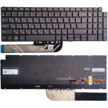 DELL Latitude 3510 e3510c Russian Backlit Keyboard for Inspiron 7591 7590 7500 P90F P83F No Frame