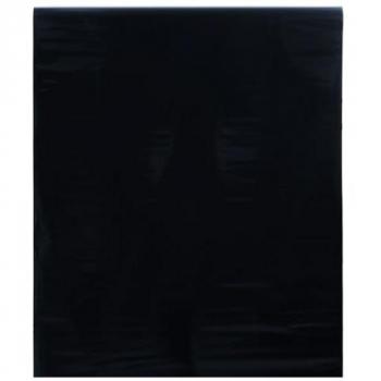 Vidaxl Frosted Black Window Film 90x1000 cm