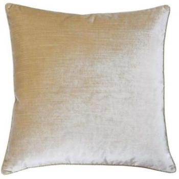 Riva Paoletti Housse de coussin en velours rouge 55 x 55 cm