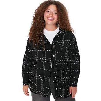 Camisa Talla 44 Mujer Trendyol 2XL – Tejido Algodón-Poliéster