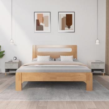 Contemporary Concrete Grey Nightstands