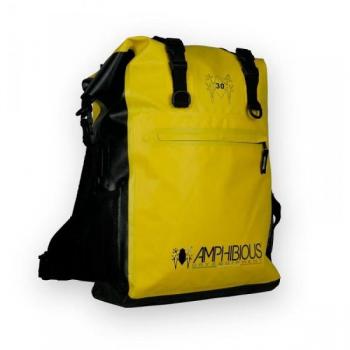 Cartera Outdoor 30L Impermeable Amarilla