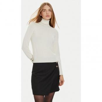 Liu Jo White Roll Neck Sweater XS