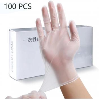 Waterproof Latex Gloves 100 Pieces for Laundry and Dish Duty