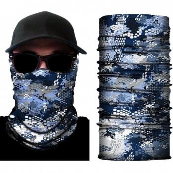 Multifunktionales Sportbandana mit Camouflage-Muster