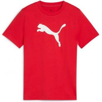 Puma Cat Logo Tee Rosso M Bimbo