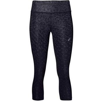 ASICS Capri Tight Print Damen AOP Hex Fade Performance Black Short S 2019 Laufshort