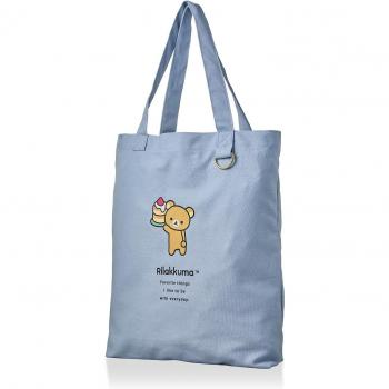 Bolso Tote Hapitas Azul Rilakkuma 6075-M