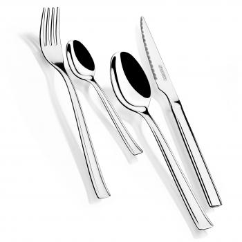 Monix 24 Posate Acciaio Inox con Coltelli