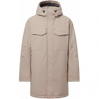Ecoalf Abrigo Masculino Rainer Marrón Claro – Sostenible