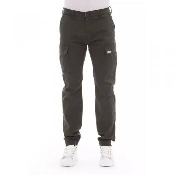Pantaloni Imperfect in Cotone Nero W27