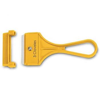 Grattoir à vitres 10 cm en plastique 40 mm