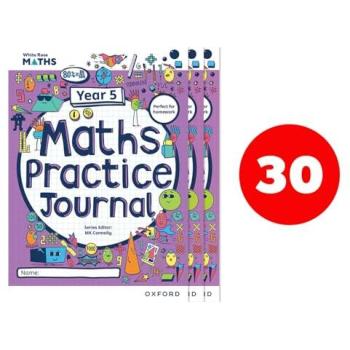 White Rose Maths Practice Journals Year 5 Workbooks: Pack of 30