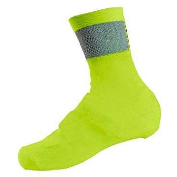 Tecido Giro Knit: Calça Amarelo Fluo e Preto (M)