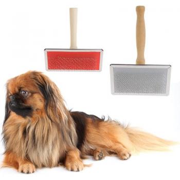Pet Shedding Comb with Wood Handle