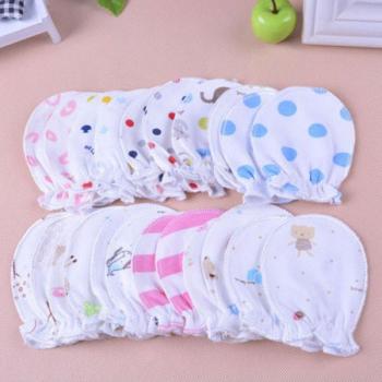 Accessoires visage bébé – gants anti-rayures 100 % coton