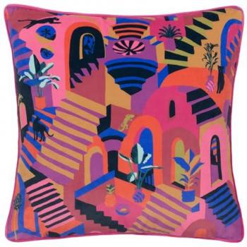 Eivissa 17 Decorative Velvet Cushion – Polyester Fill