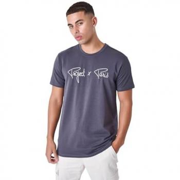 T-shirt Anthracite Project X Paris