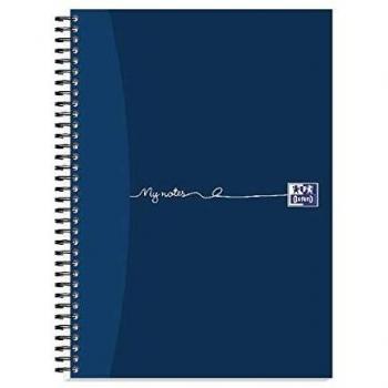 Oxford MyNotes Notebook Wirebound 90gsm Ruled Margin Perf Punched 4