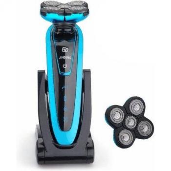 Rasoir 5D étanche rechargeable, rasage du corps entier, tête flottante