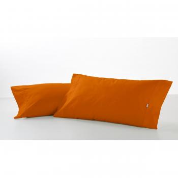 Funda de Almohada Liso Ocre