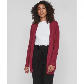 Cardigan femme VILA avec poches en maille fine mi-long