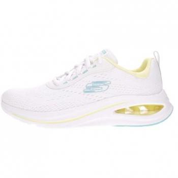 Skechers Damen Slip-On Sneaker Skech-Air Meta Aired Out in Weiß