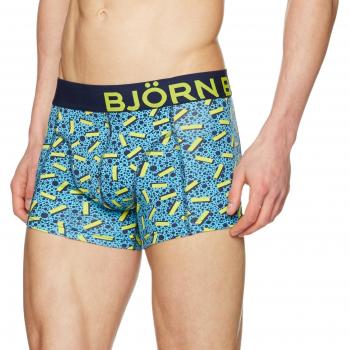Bjorn Borg Men's 1p BB Rectangle Boxer Shorts, Blue