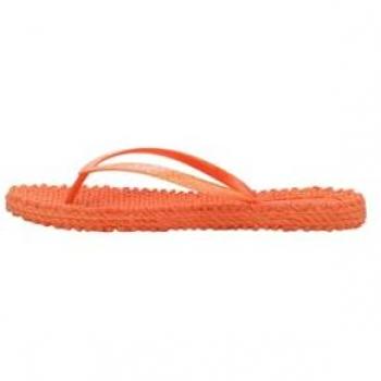 Shimmering Orange Flip Flop