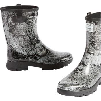 Botas de lluvia estampadas Aigle Alya Print