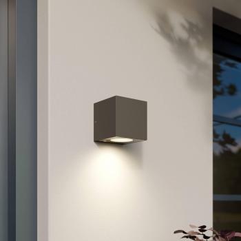 Arcchio Tassnim 1-Bulb Silver LED Wall Light