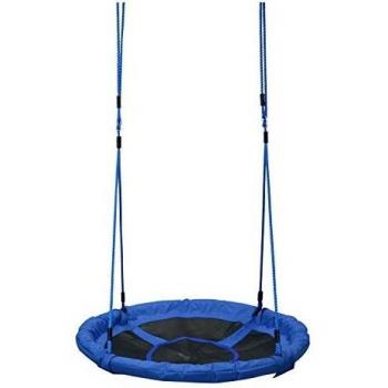 HOMCOM Kids Tree Swing Seat Nest Swing Chair for Outdoor Backyard Garden Play Activity