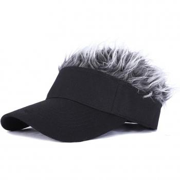 Gorra de béisbol con peluca de picos ajustable