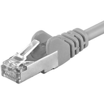 SP6FTP070 PremiumCord – 7 m langes graues Cat‑6 F/UTP Netzwerkkabel