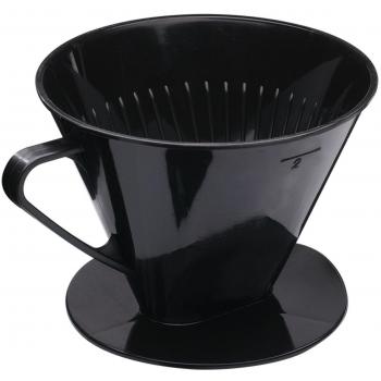 Westmark Double Layer Coffee Filter, Black – 13.2 × 11 × 8.8 cm